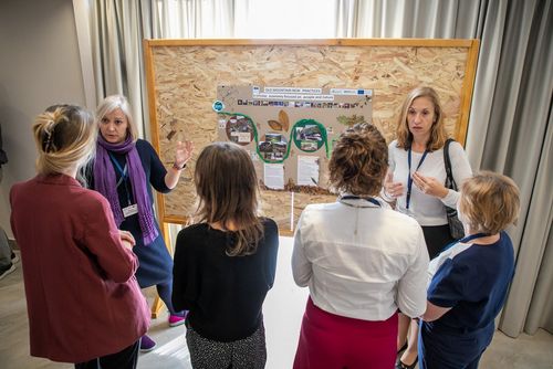 Presentation of projects at the BESTbelt conference Partner organisations present their project
