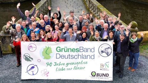 Participants of the conference “Management of the National Nature Heritage Green Belt Germany”, 2-4 April 2019 in Mitwitz (Germany) © BUND Department Green Belt