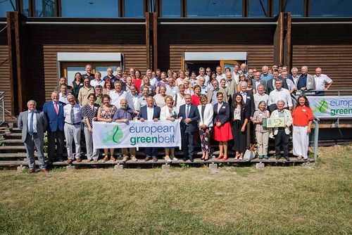 Guests from Austria and all its neighbouring countries, politicians and nature conservation experts, took part in the birthday festivities for the European Green Belt. © BMNT Christian Lendl