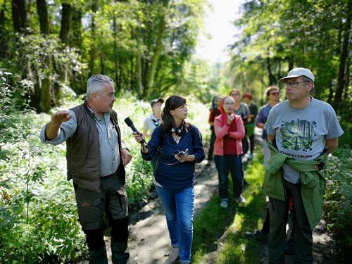 Guided tour along the border-river Maltsch in Upper Austria on the occasion of the European Green Belt Days