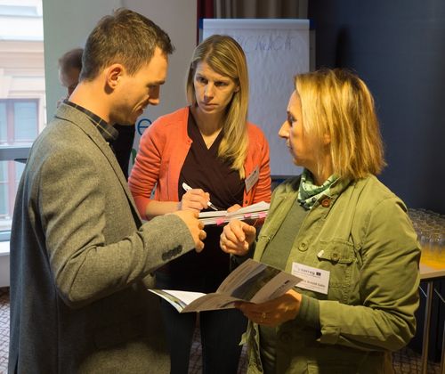Lively discussion during Kick-off Conference in Bratislava © Ján Roháč